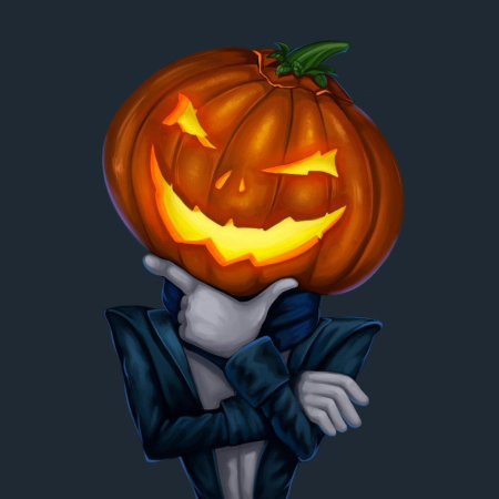 Тыквоголовый джек хэллоуин