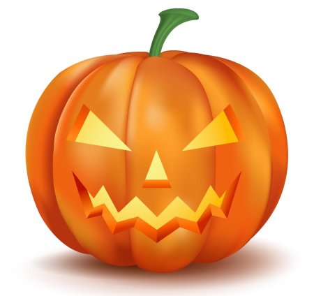 Тыква на хэллоуин