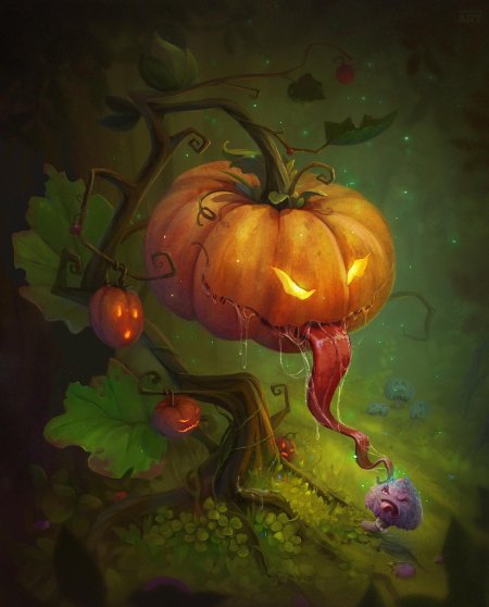 Helloween тыква art