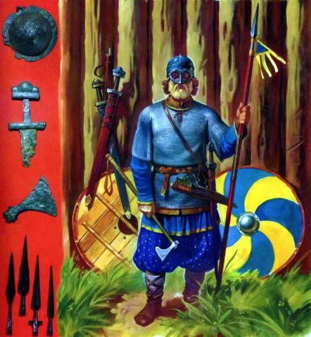 Воин дружинник в древней руси 10 век