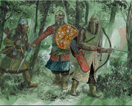 Русский дружинник 13 века