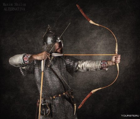 Русь 13 век лучник