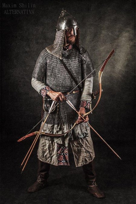 Аланский воин 13 века