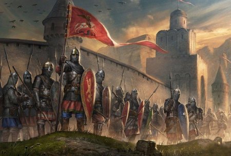 Русь 13 век дружина арт