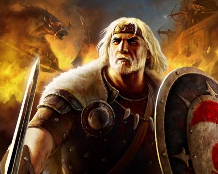 Славянский воин русич