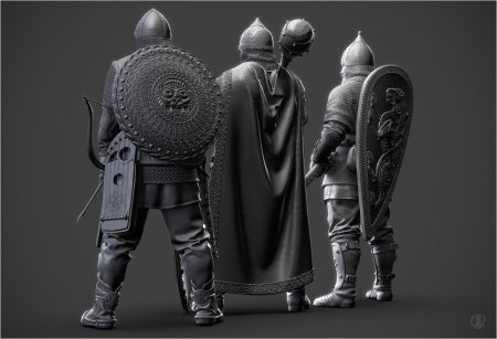 Доспехи воинов киевской руси