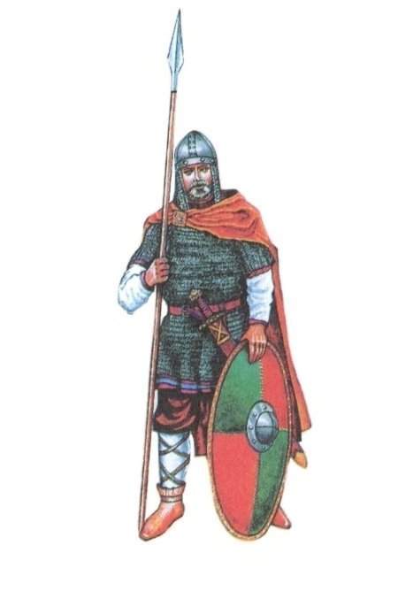 Воин дружинник в древней руси 10 век