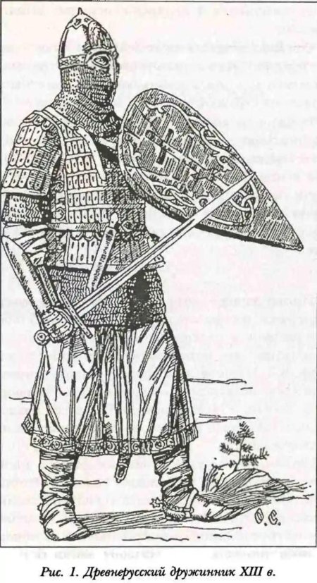 Воин дружинник в древней руси 13 век