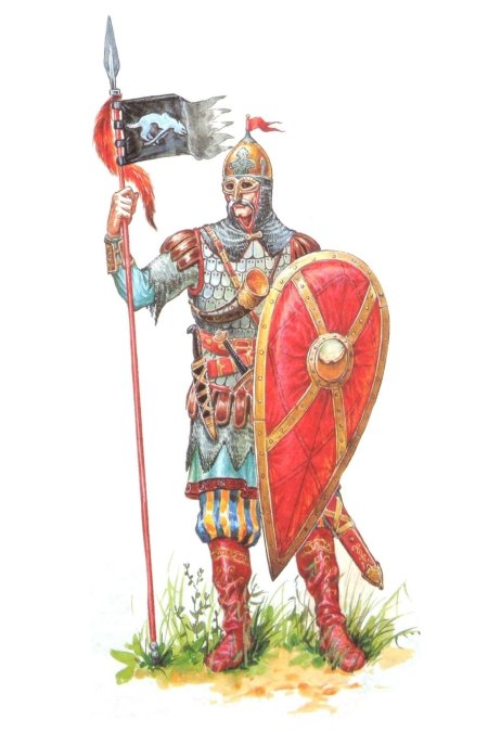 Воин руси 13 века