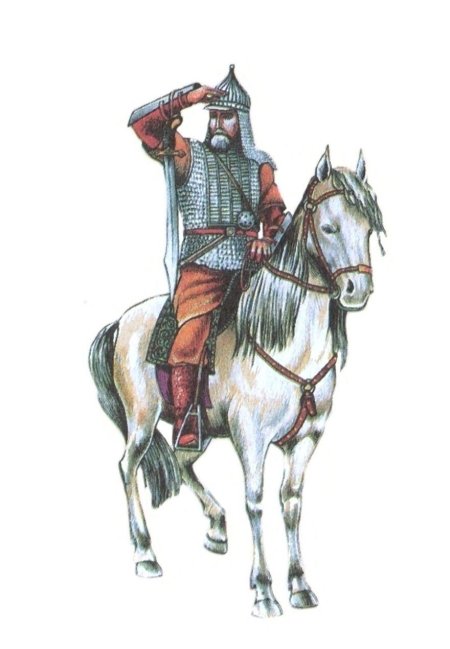 Княжеский дружинник конник