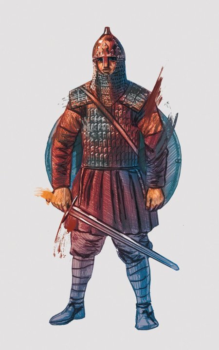 Воин дружинник в древней руси 10 век