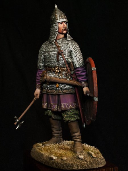 Новгородский дружинник 13 век