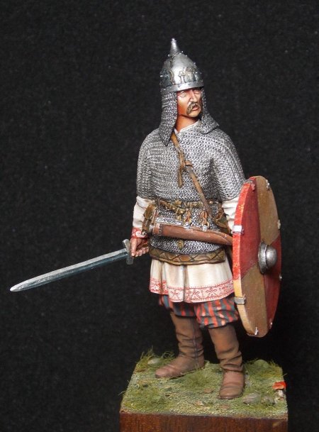 Новгородский дружинник 13 век