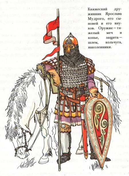 Русский дружинник горелик