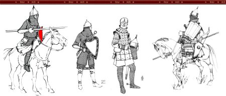 Русский дружинник 13 века