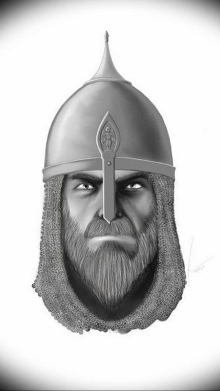 Портрет богатыря ильи муромца