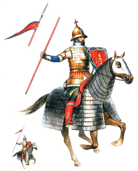 Византийский катафрактарий 10 век