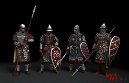 Новгородский дружинник 13 век