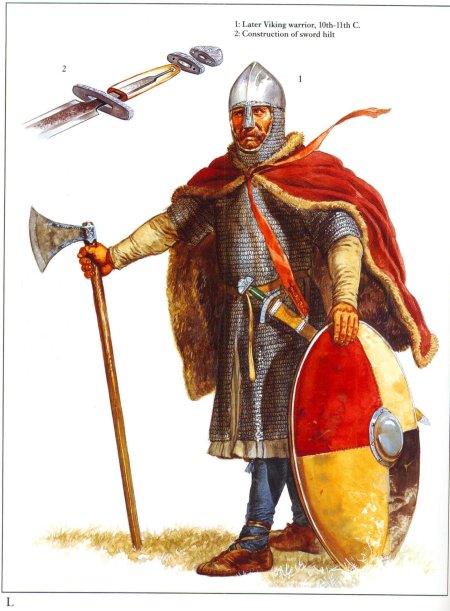 Доспехи 10 век англосаксы