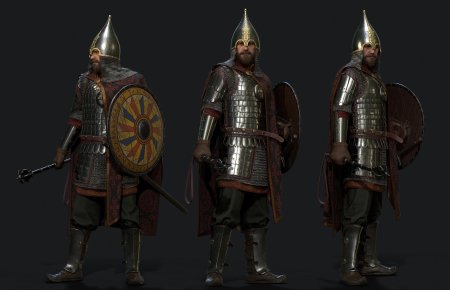 Русский ратник 14 века