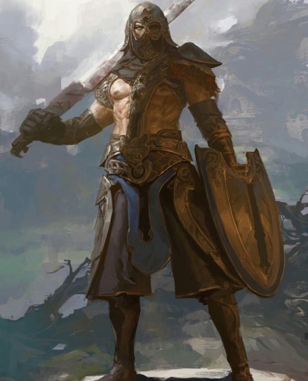 Воин фэнтези