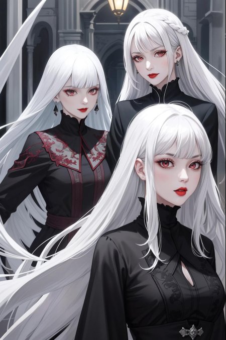 Аниме девушка вампир