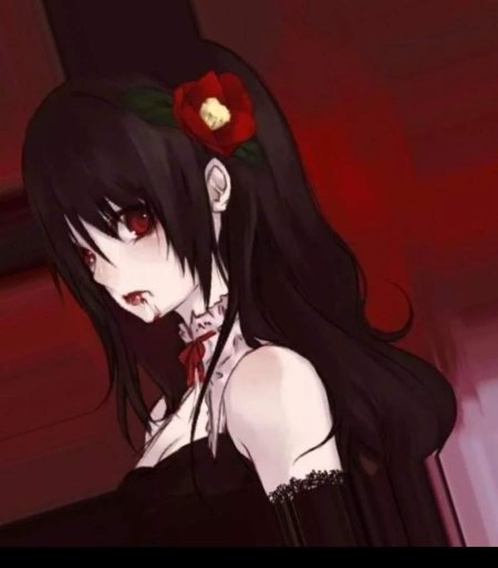 Аниме вампир девушка