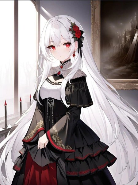 Аниме девушка красивая