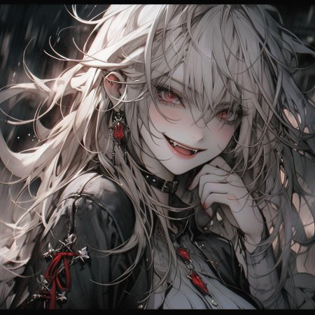 Красивая аниме девушка