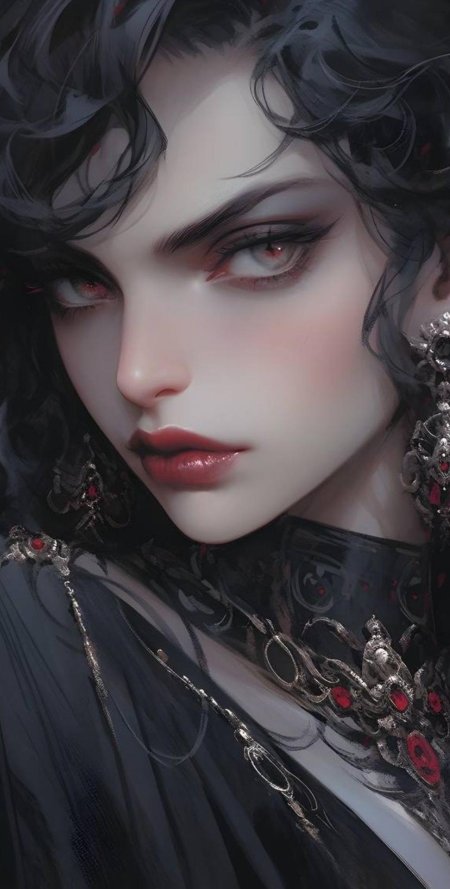 Девушка вампир