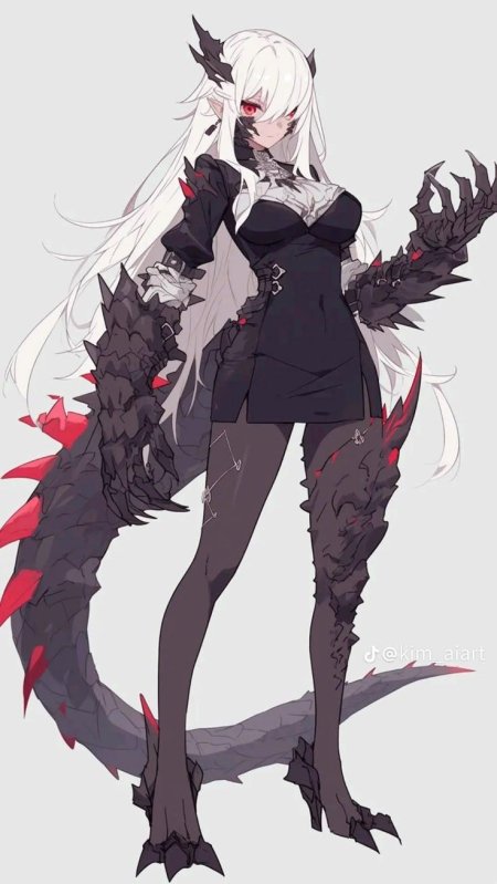 Дракон девушка