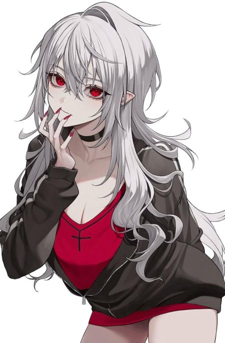 Аниме девушка вампир