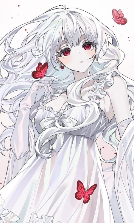 Рисунки аниме девушек