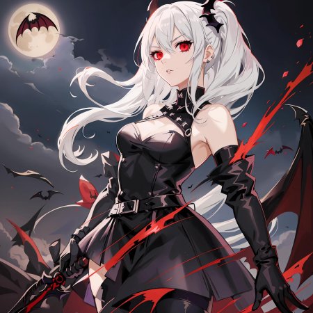 Аниме вампир девушка