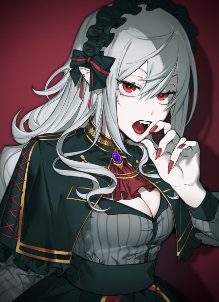 Kuzuha nijisanji вампир