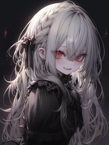 Девушка вампир