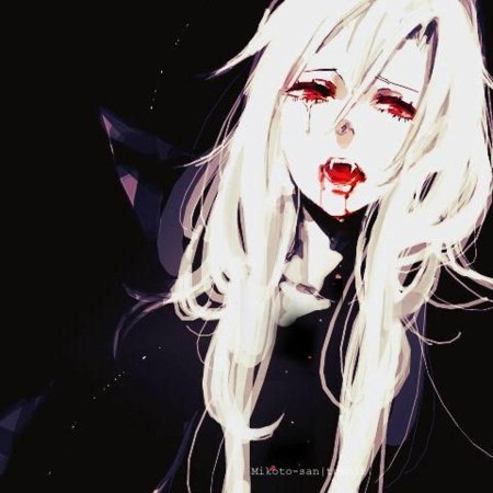 Девушка вампир