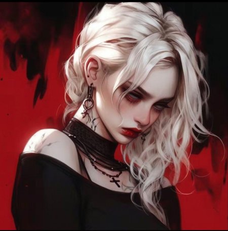 Вампирша арт