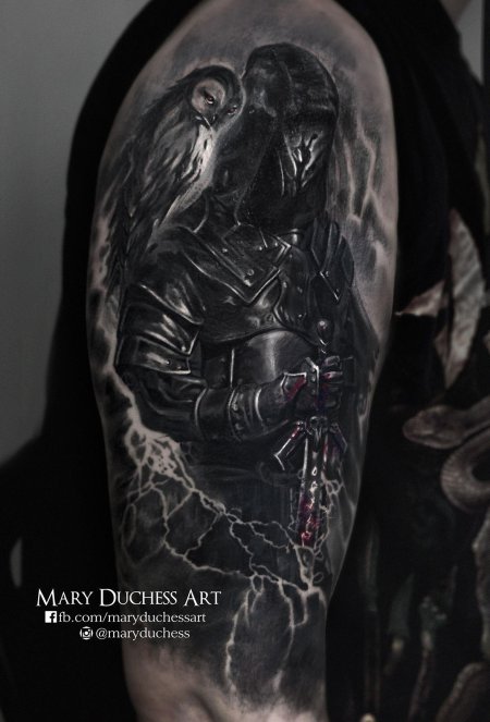 Тату рыцарей