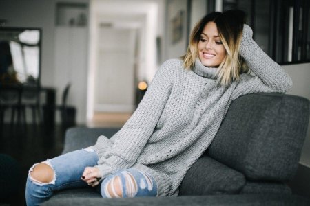 Caroline receveur стрижка