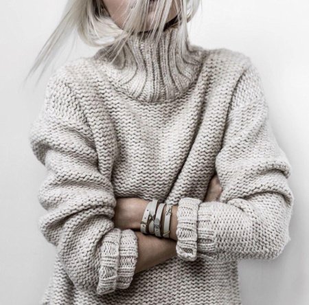 Стильные вязаные вещи