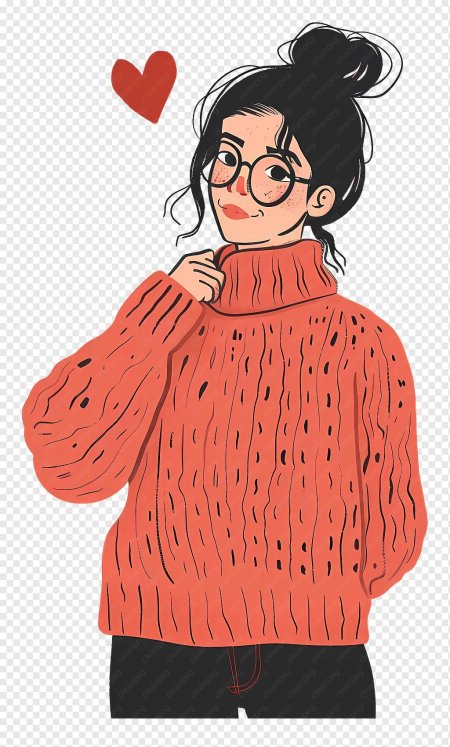 Девушка в свитере