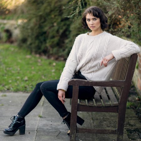 Джемпер спицами