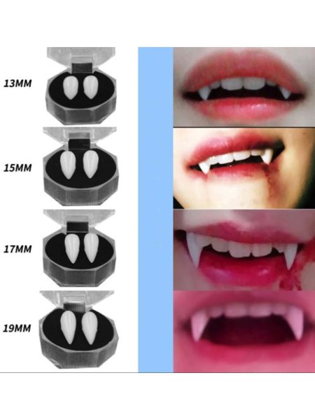Искусственные зубы вампира