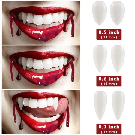 Клыки вампирские 13 15 17 мм