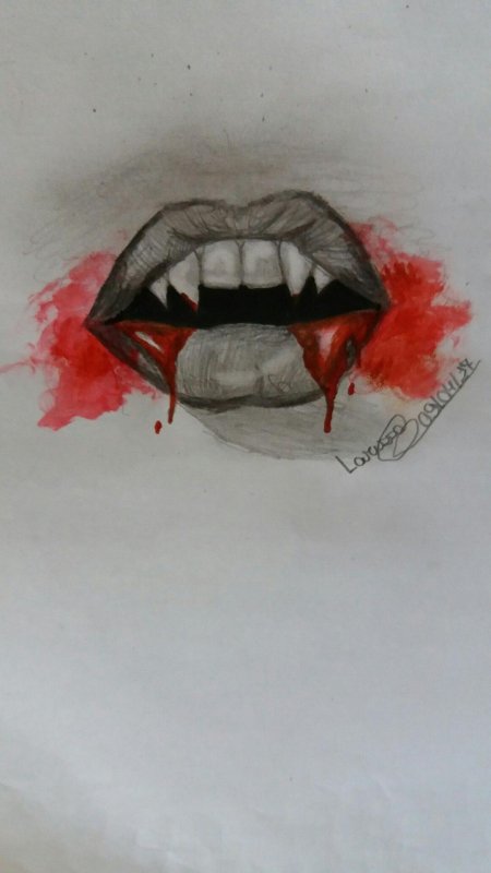 Рисунки вампира