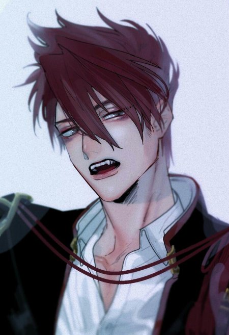 Вампир с клыками