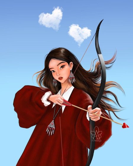 Иллюстрации девушек