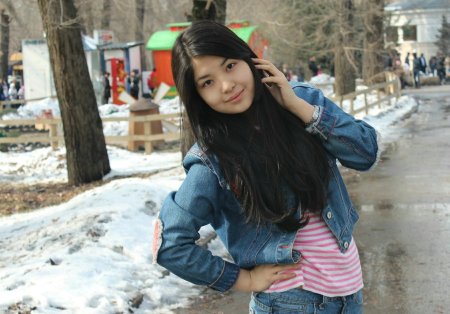 Красивая казашка