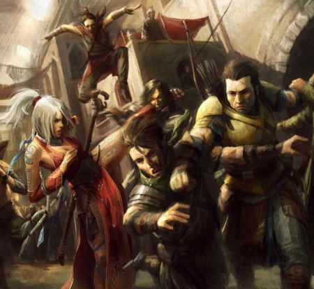 Группа приключенцев днд арт